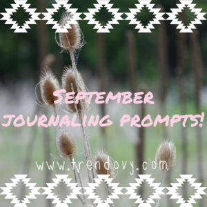 journaling prompts. 30 journaling prompts. september journal prompts. September journaling prompts. writing prompts.monthly journal prompts. journal prompts. journal questions